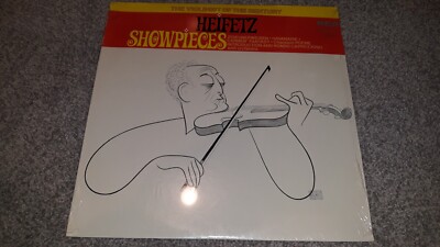 NEW HEIFETZ  Showpieces 1972 RCA Red Seal LSC 3232(e) Vinyl LP Sealed Dynaflex