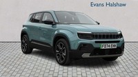 2024 Jeep Avenger 115kW Summit 54kWh 5dr Auto Hatchback Electric Automatic