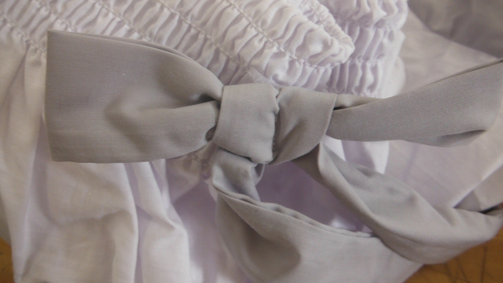 BabyDoll Bedding Baby Doll Bedding Modern Hotel Style Bassinet Skirt, Grey (C34)