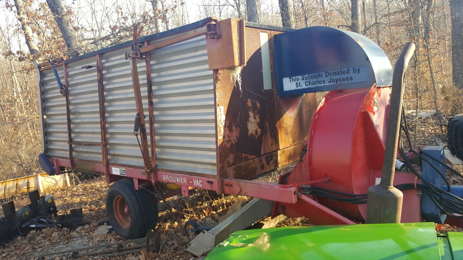 Brouwer bv 85 turf vac  sod Vacuum