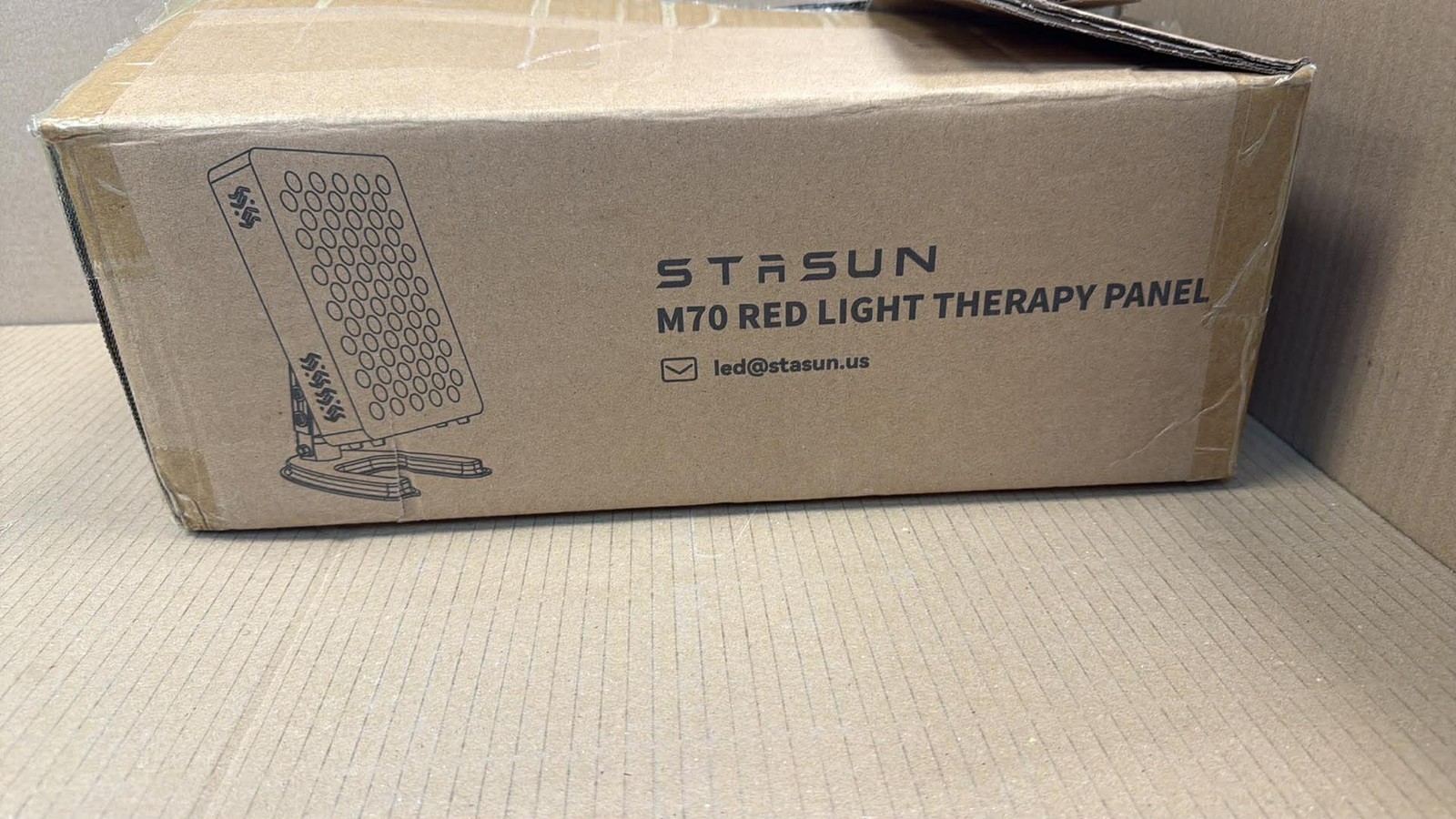 STASUN Dual Chip Red Light Therapy Device 4 Spectra 660 850nm Infra Red 100Light