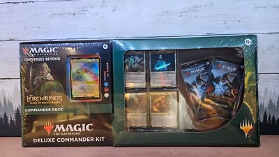 Magic LOTR Deluxe Commander Kit: Set Riders of Rohan Lord Of The Rings *New*