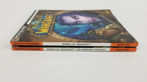 (Lot of 2) World of Warcraft Battle Chest Strategy Burning Crusade Bradygames