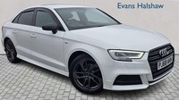 2018 Audi A3 35 TFSI Black Edition 4dr Saloon Petrol Manual
