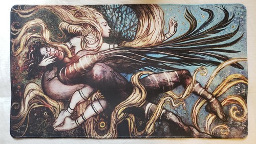 MTGプレイマット　The Poet and Faerie Queen The Poet and The Faerie Queen, Seb McKinnon x Rebecca Guay