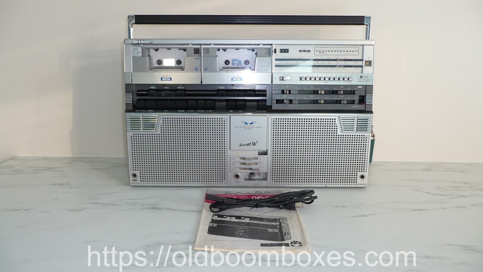 SHARP GF-828ST Stereo Radio Cassette Recorder | eBay SHARP GF-828ST Stereo Radio Cassette Recorder | eBay