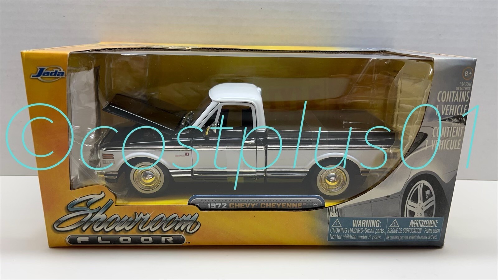 JADA SHOWROOM FLOOR 1972 CHEVY CHEYENNE PICKUP TRUCK 1:24