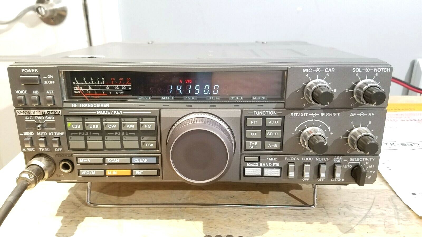 Kenwood TS-440S AT HF Amateur Transceiver PRISTINE Filters C MY OTHER HAM RADIO