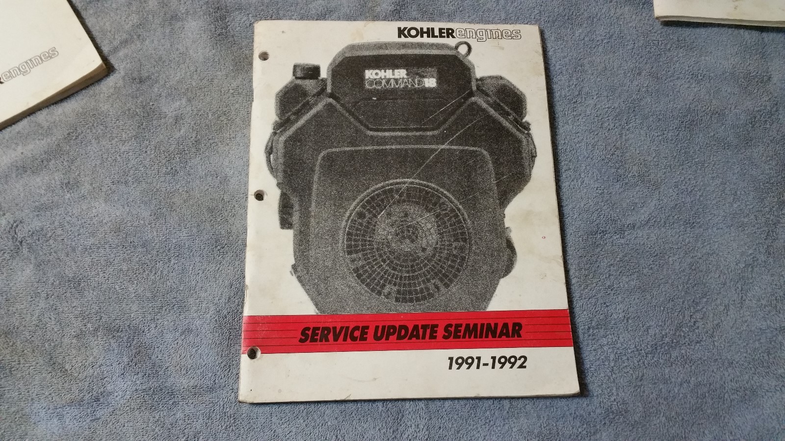 Kohler engine update seminar manual book 1990-1994   4 books