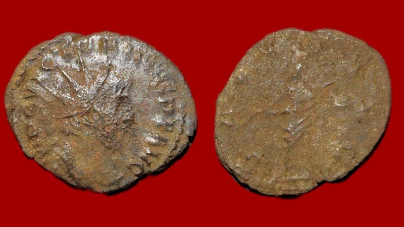 Roman Coin : Victorin â Antoninien, Salus, Tb- [6avi4]