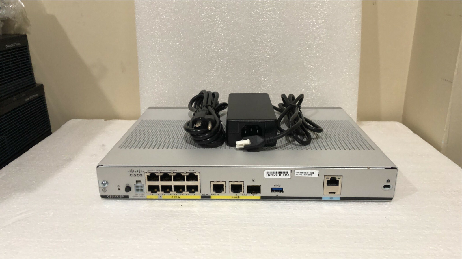 CISCO C1111X-8P ISR 1100 8 Ports Dual GE WAN Integrated CISCO C1111X-8P ISR 1100 8 Ports Dual GE WAN Integrated