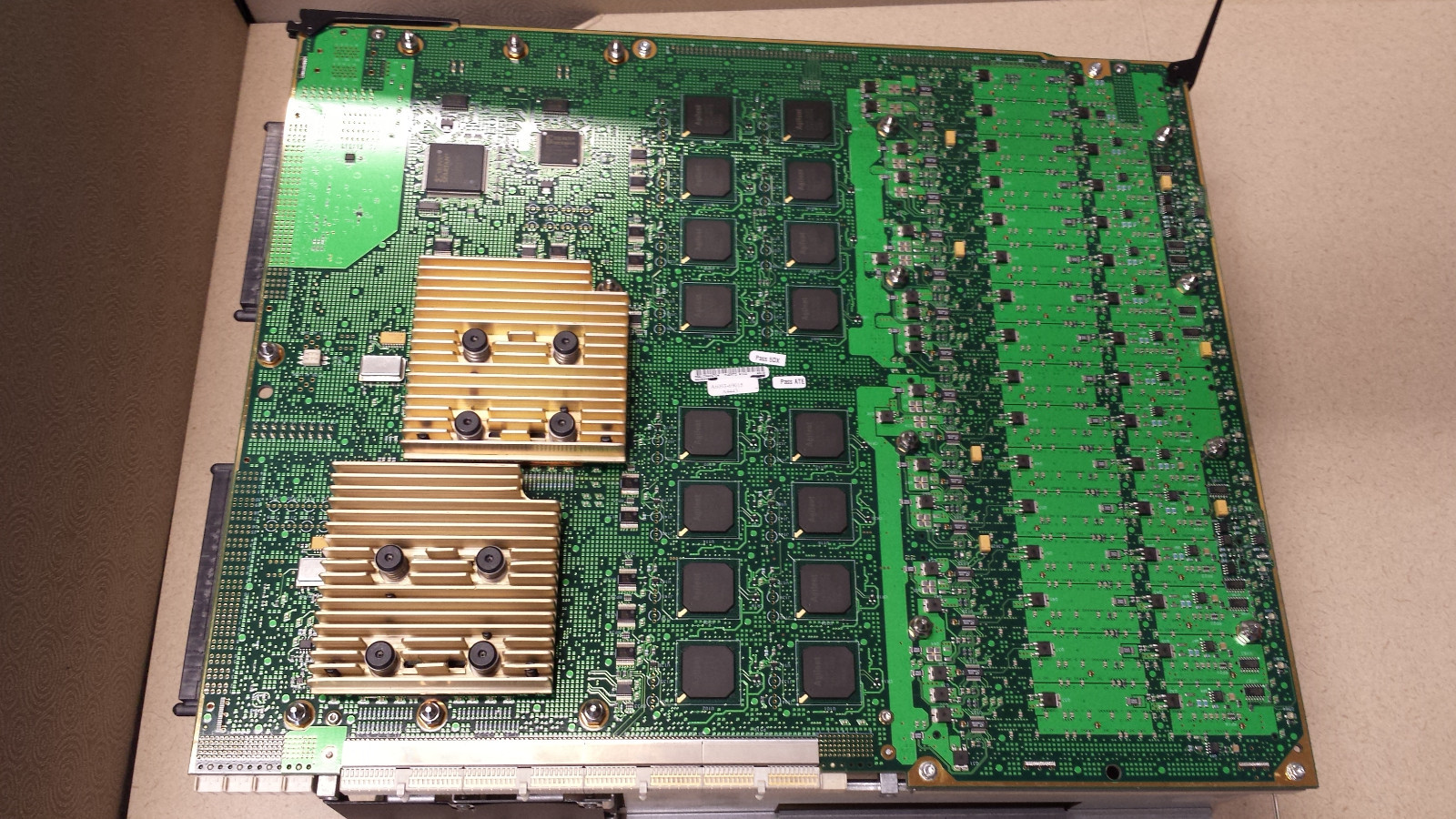 A6093-69015 A6093-60002 PCI backplane - Card Cage Assembly tested and working