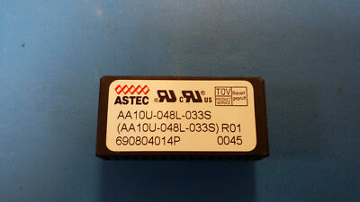 (1 PC) AA10U-048L-033S ASTEC Module DC-DC 1-OUT 3.3V 2.42A 8W