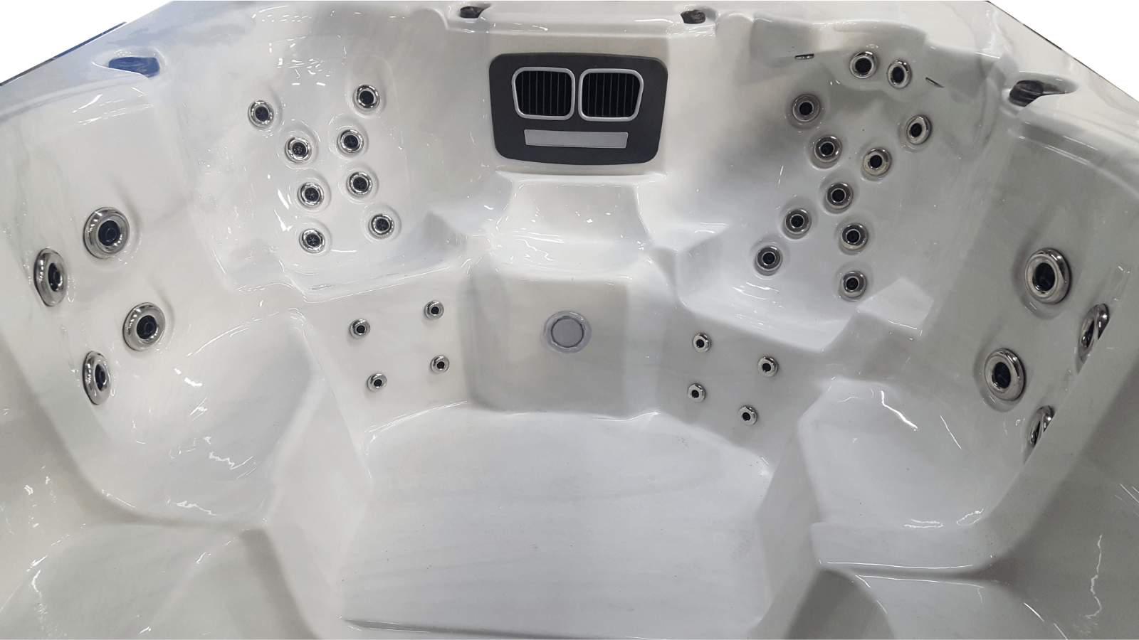 PHT2700 Swim Spa Outdoor Whirlpool Lounger Spa Hot Tub with 37 Therapy Jets