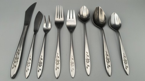 National Stainless Flatware "Charmante" Pattern (Pick & Choo