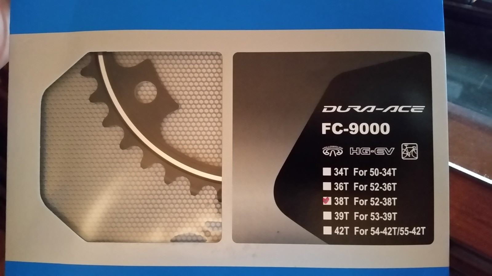 Shimano Dura-Ace 9000 52t 110mm FC-9000 52-38T DURA-ACE SHIMANO