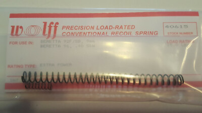 40615 WOLFF FITS BERETTA 92/96 RECOIL SPRING EXTRA POWER - 15# - BRAND NEW