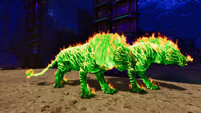 ARK Survival Ascended PvE PC/XBOX/PS5 Top Stats Pyromane (lion) Cobalt 719m ASA