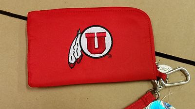 Utah Utes ID Wallet Wristlet Cell Phone Case Charm 14 Purse 
