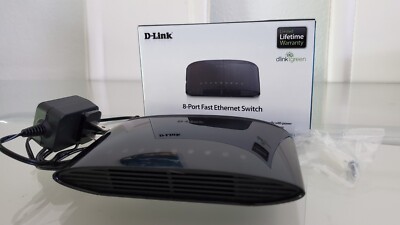  D-Link DES-1008E 8-Port Fast Ethernet Switch