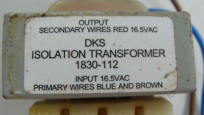 Door King DKS Transformer Isolation Large 16.5V (1830-112)