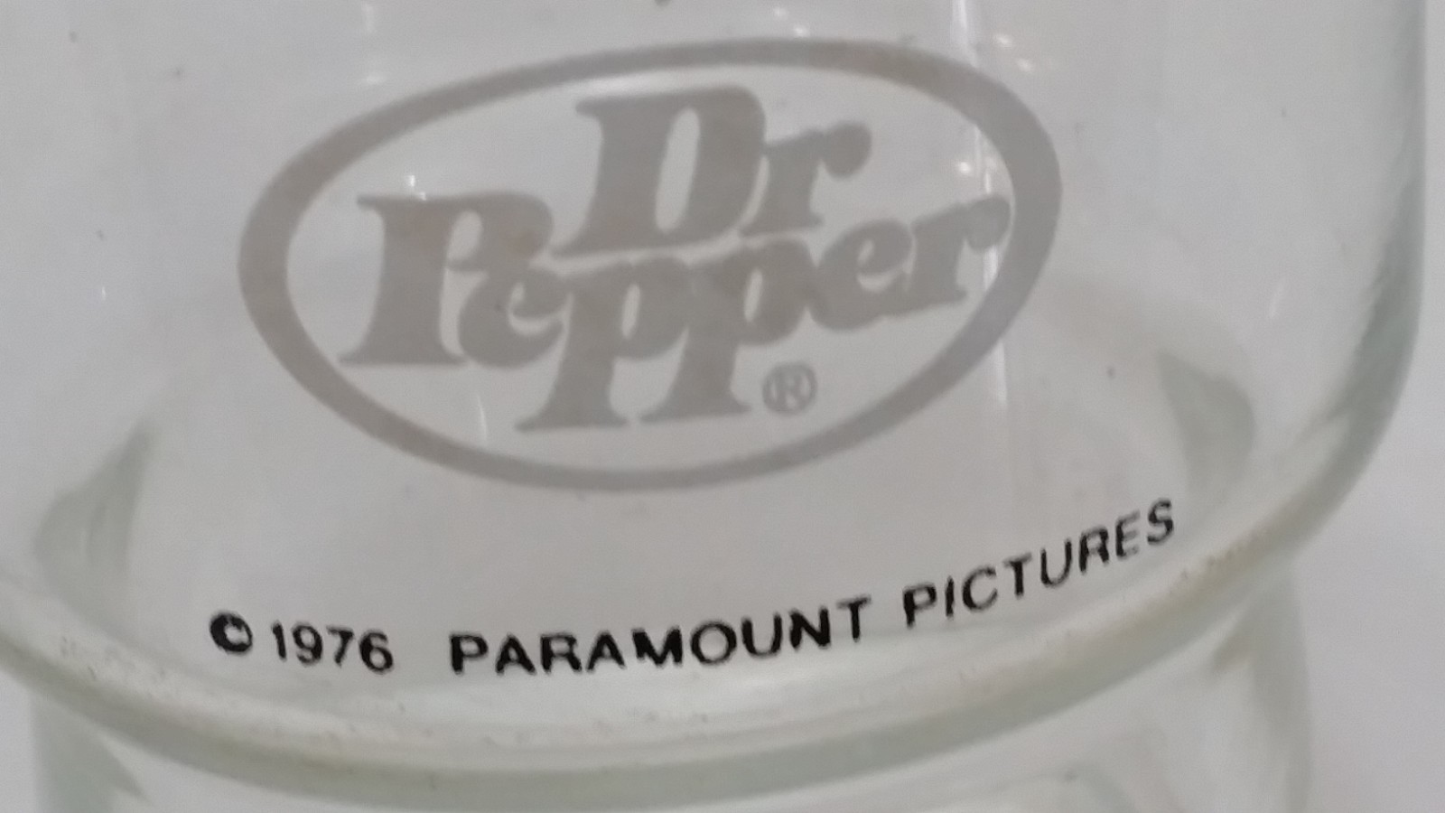 Star Trek Mr. Spock Glass Dr. Pepper 1976 Paramount Pictures Collector's Series