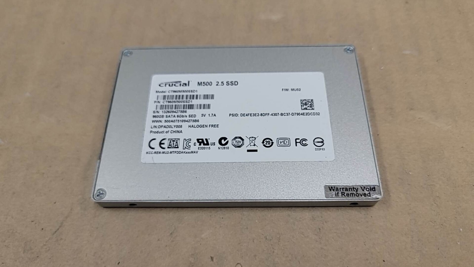 内蔵型SSD Crucial M500 SSD 960GB Crucial M500 SSD Review (960GB) - Speed, Value, Size and