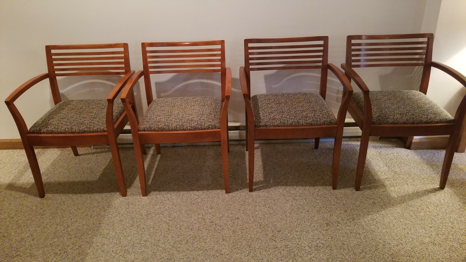 90s knoll ヴィンテージ チェア Set of 4 Vintage “Ricchio” Knoll Dining Chairs, c.1990's