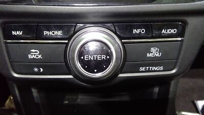 2015 Honda Crosstour Navigation Controls **Mounted Below Radio**
