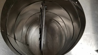 Field Controls GVD-10PL 10 In Pipe Size 24V Vent Damper