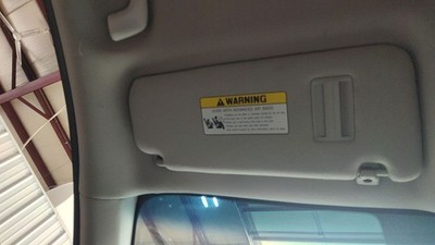 2015-2019 Hyundai Sonata LH Driver Side Interior Sun Visor Sunvisor Gray-GG