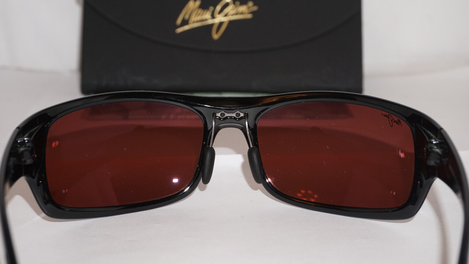 Pre-owned Maui Jim Sunglasses Haleakala Mp-bg Black Bronze Polar Mj419-02 66 20 123 In Bronze Polarized