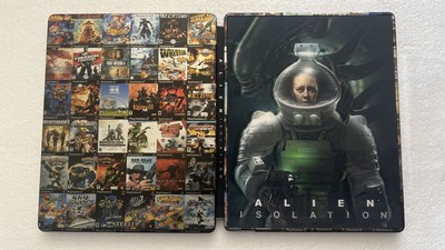 Alien Isolation SteelUp Collectible ￼Case For PS4/PS5/Xbox (No Disc) Brand New
