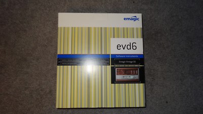 EMAGIC LOGIC 5 EVD6 SOFTWARE INSTRUMENT EMAGIC VINTAGE D6 WIN / MAC 
