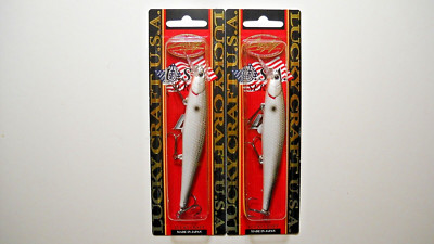 Lot of 2 LUCKY CRAFT SLENDER POINTER 112MR (Suspending) OR TENNESSEE SHAD color