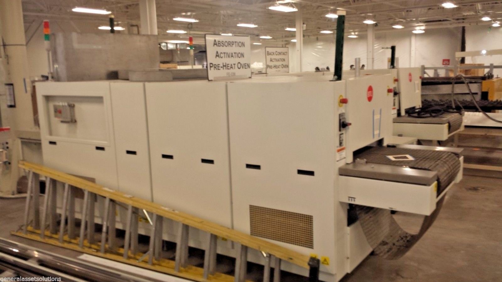 2009 BTU INTERNATIONAL DR251-7-1 PREHEAT TUNNEL OVEN 662F° *CAN SHIP*