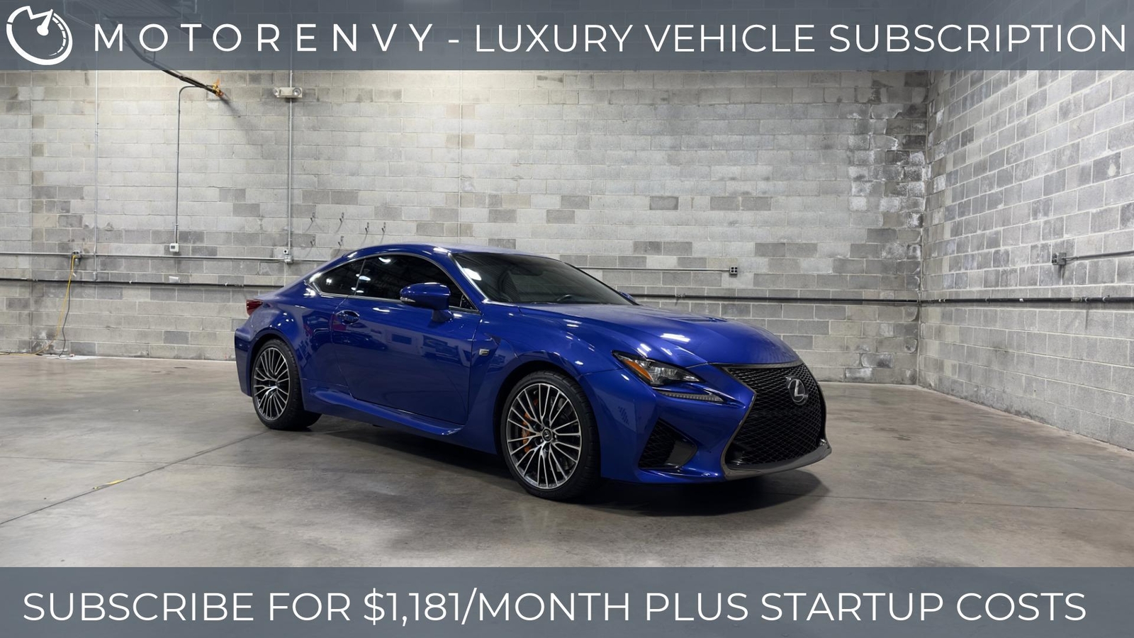 2017 LEXUS RC-F  19946 Miles, Ultrasonic Blue Mica 2.0 2DR 5.0L V8 467hp 389ft.