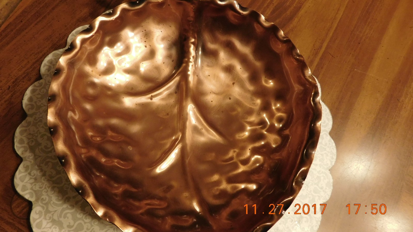 Gregorian Solid Copper Hand Hammered  7