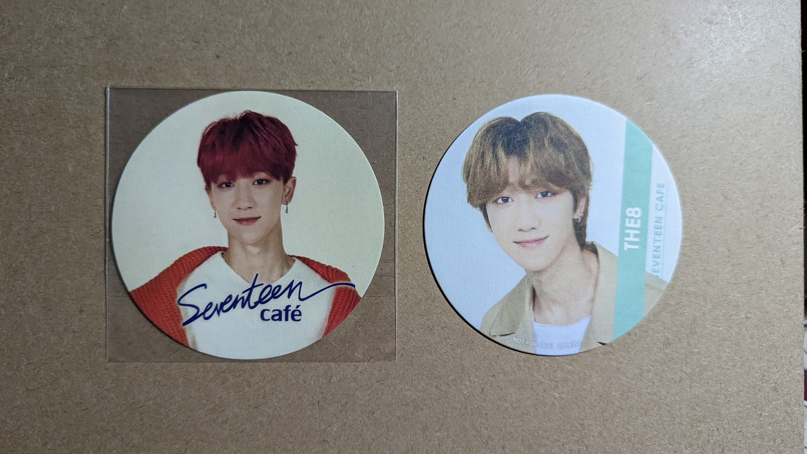 THE8 SEVENTEEN CAFE セット SEVENTEEN JAPAN CAFE 2017 2018 THE8 OFFICIAL COASTER SET | eBay