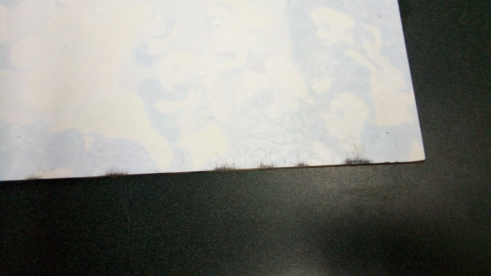 Original Sammy DJ Boy Video Arcade Game Marquee on plexiglass  #1