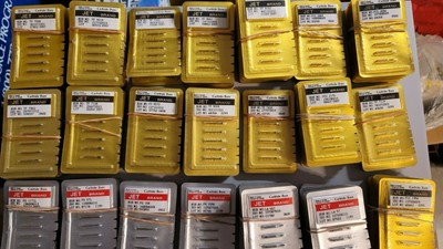 Beavers Kerr Dental Burs Selling as LOT of 213 Packs of 5 Total 1062 Burs