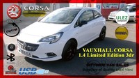 2016 Vauxhall Corsa 1.4 Limited Edition 3dr HATCHBACK Petrol Manual