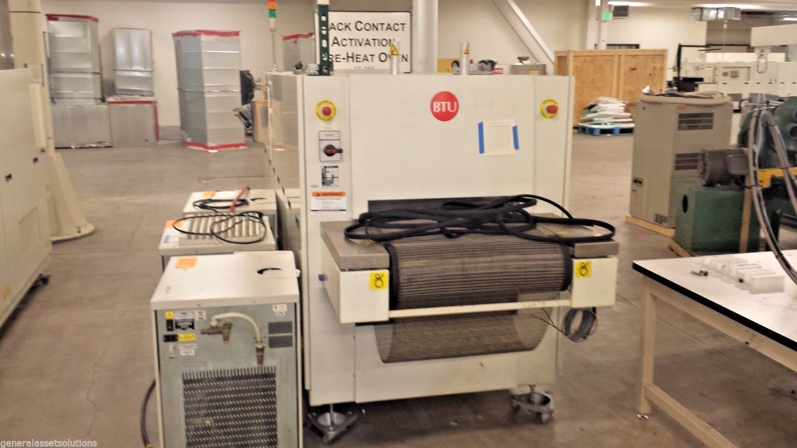 2009 BTU INTERNATIONAL DR251-7-1 PREHEAT TUNNEL OVEN 662F° *CAN SHIP*