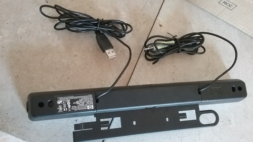 HP Silver Flat Bar Speaker 396073-001 EE418AA With Box NOS