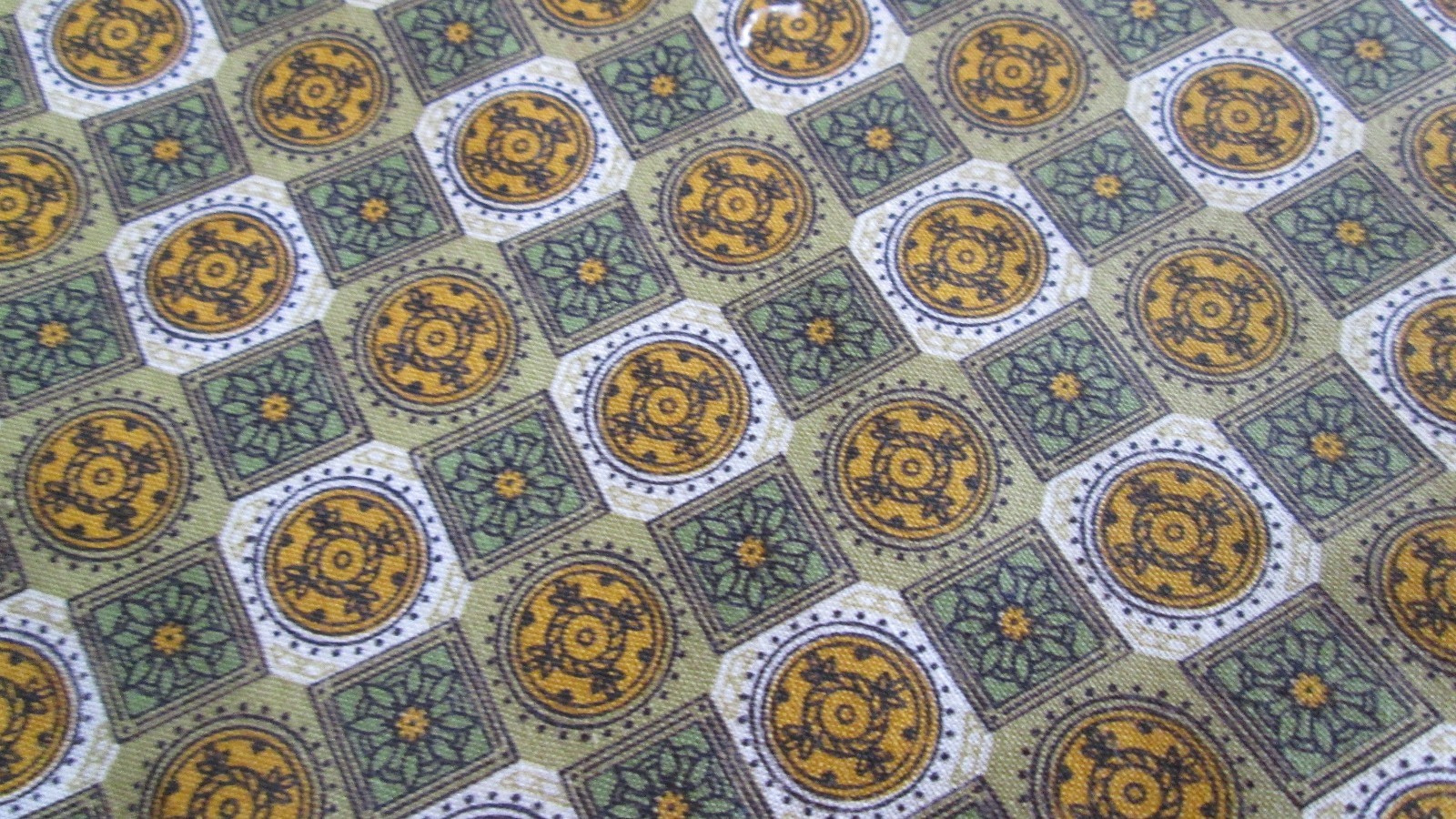 Vintage Fabric LOT Mid Century Cotton Prints 10 yards