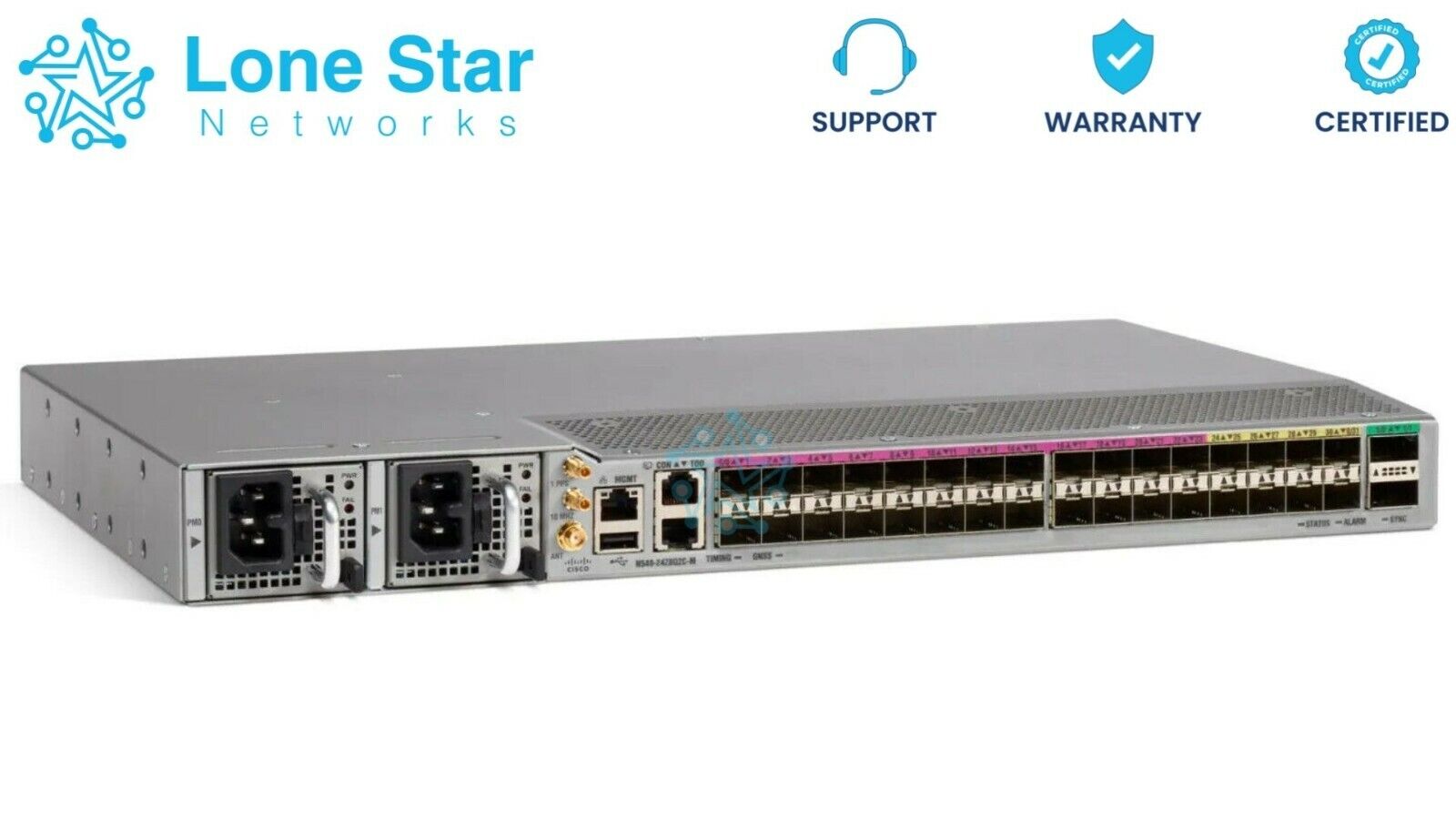 New* Cisco N540-24Z8Q2C-M 24x1/10GE, 8x10/25GE, 2x100GE | eBay New* Cisco N540-24Z8Q2C-M 24x1/10GE, 8x10/25GE, 2x100GE | eBay