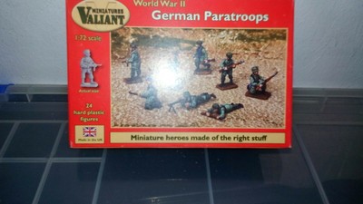 warlord games casa valiant german paratroops nuevo