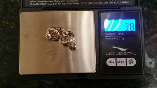 Sterling Silver 925 Fancy Earrings