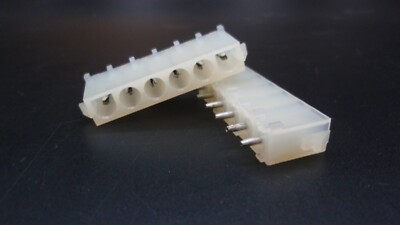 Molex 42002 6.3 Pitch Connector 6-pin Seat Header PCB Connector (Lot of 8)