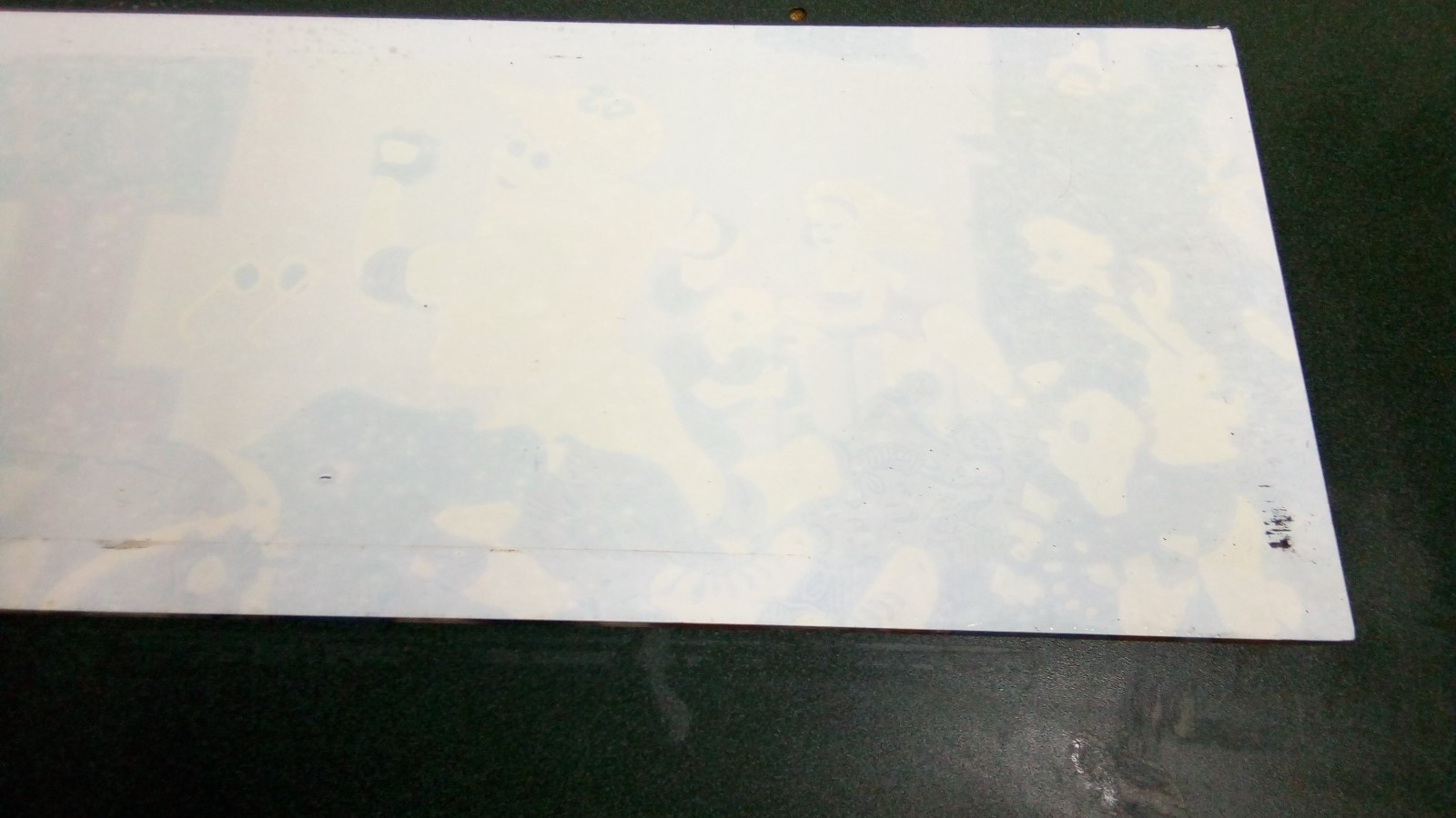 Original Sammy DJ Boy Video Arcade Game Marquee on plexiglass  #2